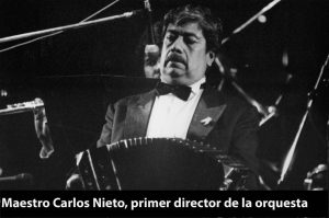 Carlos Nieto, primer director de la orquesta provincial de música ciudada