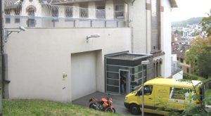 El cine rodante llega a la cárcel de Türbinger, Alemania