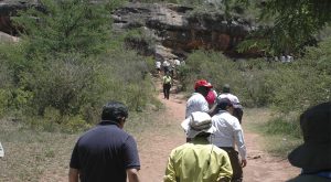 Los visitantes de otros países conocieron algunos aleros