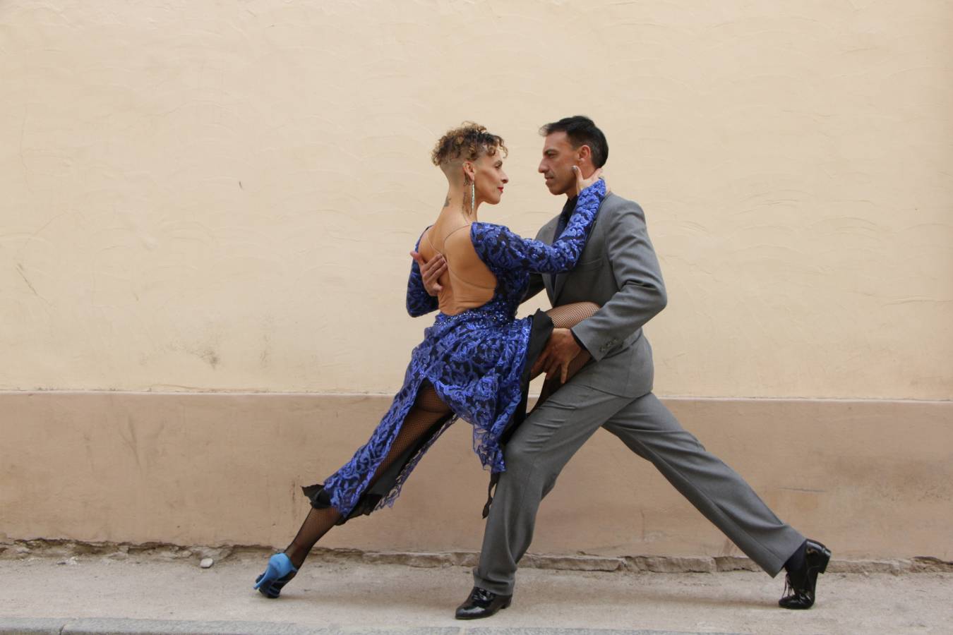 Silvia y Walter pareja de baile