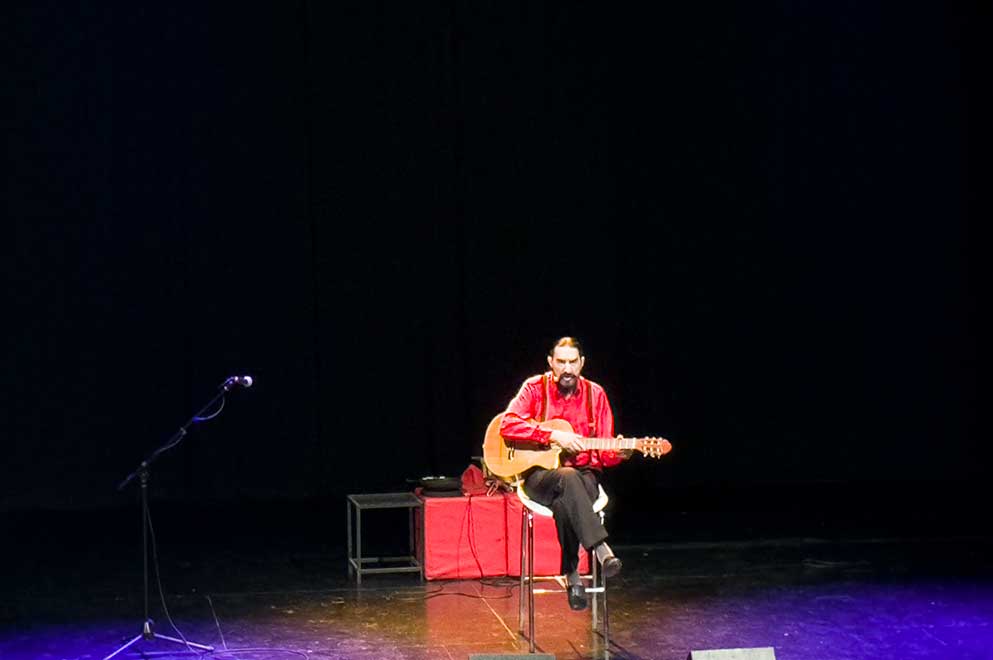 Hugo Varela en el teatro Real